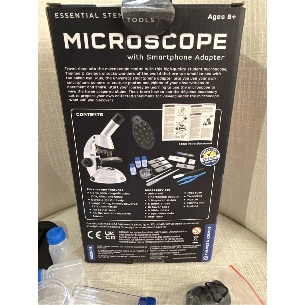 Thames And Kosmos Microscope‎ With Smartphone Adapter Set NEW IN STOCK
